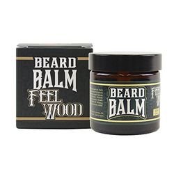 HEY JOE! - Balsamo per Barba No. 4 Feel Wood - Balsamo Idratante Per Barba Da Uomo Al Profumo Di Legno Di Cedro E Ginepro - 60 ml