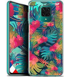 Caseink Coque pour Xiaomi Redmi Note 9 Pro (6.67) Gel HD [ Imprimé en France - Redmi Note 9 Pro Coque - Souple - Antichoc ] Couleurs des Tropiques