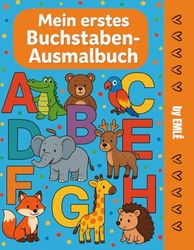 Mein erstes Buchstaben-Ausmalbuch