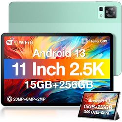 DOOGEE T30 Pro Tablet dotykowy Android 13 11 cali, ekran 2,5K Helio G99 Octa-Core 15 GB RAM+256 GB ROM /2TB TF, 8580 mAh/33 W, 20MP Dual SIM 4G LTE + 5G WiFi Widevine L1/Certyfikat TÜV