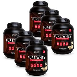 EAFIT Pure Whey - Vanille Intense 750 g - Croissance Musculaire - Protéines de Whey - Assimilation Rapide - Acides Aminés et des Enzymes Digestives - Complexe High Amino - Certifié Anti-dopage