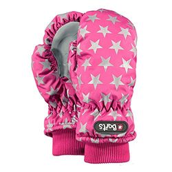 Barts Meisjeshandschoenen nylon Mitts, fuchsia (met sterren), maat: 1 (1-2 jaar)