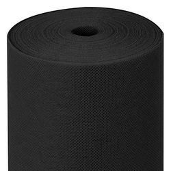 García de Pou 159.37 Mantel Spunbond, 60 G/M2, 1.20 x 50 M, Svart