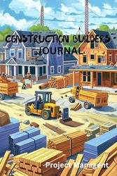 Construction Builders Journal: Job Log Book - Job Notes - Project Management - Builder's Work Diary