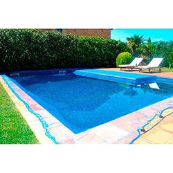 Fun & Go 81036 Rete per Piscina Leaf Pool Cover, Multicolore, 5 x 9 m