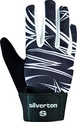 Silverton unisex – vuxna handskar Cross Bone, svart/vit, M
