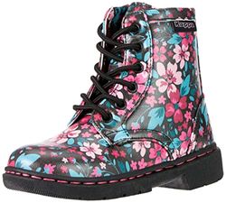 Kappa DEENISH FL K - Raquetas de Nieve, Color Negro y Rosa, 28 EU