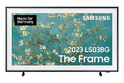 Samsung QLED 4K The Frame 43 tums TV (GQ43LS03BGUXZG, tysk modell), matt skärm, utbytbar ram, konstmode, smart TV [2023]