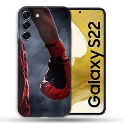Cover per Samsung Galaxy S22 Sport Boxe Guanto Rosso