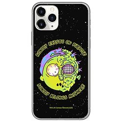 ERT GROUP Funda para teléfono móvil iPhone 11 Original y con Licencia Oficial de Rick and Morty con diseño Rick & Morty 010 Adaptada a la Forma del teléfono móvil, Funda Hecha de TPU