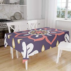 Bonamaison Nappe de Cuisine 145 x 180 cm - Conçu et fabriqué en Turquie