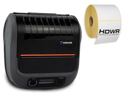 HDWR OPrint-MA200B, Imprimante Mobile pour Étiquettes, Bluetooth, Résolution de 203 dpi, Vitesse d’Impression de 60-100 mm/s, Interface USB, Idéale pour Reçus, Billets et Étiquettes