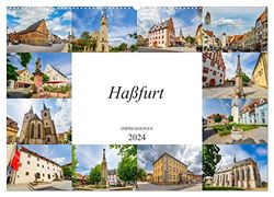 Haßfurt Impressionen (Wandkalender 2024 DIN A2 quer), CALVENDO Monatskalender: Einmalig wunderschöne Bilder der Stadt Haßfurt