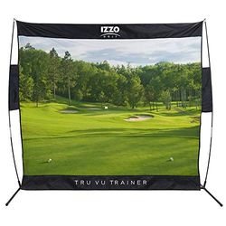 Izzo Tru Vu Trainer Filet à Frapper Style de Cours, Mixte Adulte, Tru Vu Trainer Hitting Net, Multicolore