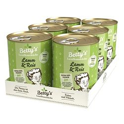 Boswelia Wet Dog Food Agnello e Riso 6 x 400 g 1 Pezzi 1 x 2.4 kg