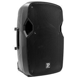 Altoparlante attivo da 12" nero a 2 vie - Potenza 400 Watt - Connessione wireless Bluetooth - Ingresso Micro/Linea - Solido ABS - TWS - Potente e versatile - Ideale per DJ, animazione, scena.