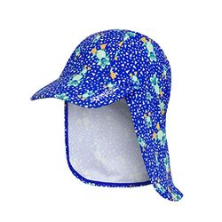 Speedo Spädbarn män Corey Croc solskydd hatt, vacker blå/smaragd/mango/aqua mynt/vit, S