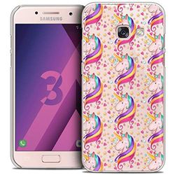 Caseink - Fodral för Samsung Galaxy A3 2017 (A320) [kristallmotiv HD kollektion fantasia enhörning design - styv - ultratunn - tryckt i Frankrike]