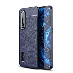 lopolike Custodia per Oppo Find X2 Pro, morbida TPU Tough [Anti Scratch] [Protezione anticaduta] per Oppo Find X2 Pro, Blu