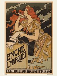 Art nouveau Poster Art Print door Grassetl' Marquet