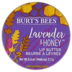 Burt's Bees Manteca labial 100% hidratante natural con lavanda y miel - 11.3 g - 21 g