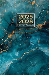 2025-2028 monthly planner: Small Size 5x8 Inches | 48 Months from January 2025 to December 2028