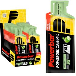 Powerbar PowerGel Original Green Apple 24x41g - High Carb Energy Gel + Magnesio e Sodio + 50mg Cafeína