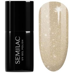 Semilac Vernis à ongles gels semi-permanents UV 335 Golden Girl 7ml