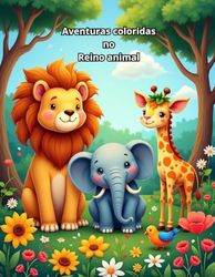 Aventuras Coloridas no Reino Animal