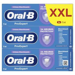 Dentifrice Oral-B Pro-Expert Blancheur Douce Arôme Menthe Verte