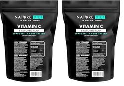 Nature Diet - Vitamine C | Poudre | Acide L-ascorbique | Antioxydant - 500 g (Lot de 2)