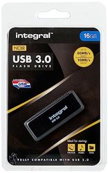 Integral Memory Noir 16 GB USB 3.0 Flash Drive
