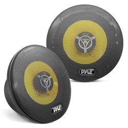 Pyle, 2-Way Car Speaker System, 17cm-240W Car Stereo Speakers, 4-ohm Sub Sound Speaker, Coaxial Loud Pro Audio, Quick Replacement Component Speaker, Car Door/Side Panel Mount Compatible, 2pc