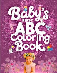 ABC Coloring Book for Baby Shower: Coloring Book Baby Shower for Girls,Alphabet Book from A to Z with Extra Activities, the perfect gift idea for Baby Shower