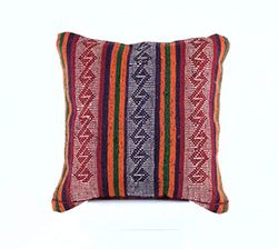 Kelim Cuscino 40x40 cm fatto a mano turco prodotto federe kilim dekorativo orientale etnici cuscino A573
