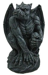 PTC Guardiano della statua del gargoyle alato protettore in bilico