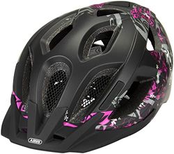 ABUS Aduro 2.0 - Capacete de bicicleta urbana todo-o-terreno com design desportivo para o tráfego da cidade - Para homem e mulher - preto, tamanho M