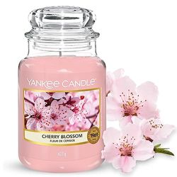 YANKEE CANDLE Cherry Blossom 1542836E Doftljus, Rosa, Stor