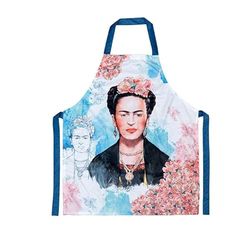 DRW Delantal Estampado Frida Khalo Multicolor 69x81cms