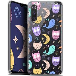 Beschermhoes voor Xiaomi Mi 9 SE, ultradun, motief: kat, uil