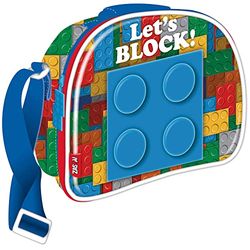 ARDITEX ZK14709 Sac à déjeuner isotherme 3D 26 x 21 x 11 cm de ZASKA-Blocks
