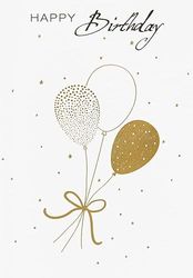 Verjaardagskaart Lifestyle - ballonnen - 11,6 x 16,6 cm