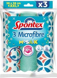 Spontex Bayetas de Microfibra - 1 Paquet de 3 Unidades