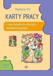 Karty pracy z ćwiczeniami korekcyjno-kompensacyjnymi. Klasy 1-3