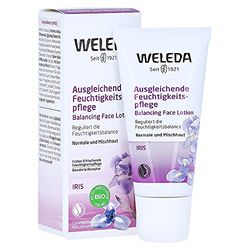WELEDA - Fluide Hydratant Réconfortant à l'Iris - Peaux Normales à Mixtes - Tube 30 ml