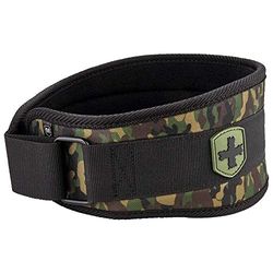 Harbinger Nylon gewichthefriem met flexibele ultralichte schuimkern, sterkte-apparatuur, bos, 4,5 inch, maat M