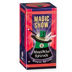 TRENDHAUS 957870 Magic Show Nr. 3 [magische spiraal], Verbluffende goocheltrucs voor kinderen vanaf 6 jaar, incl. online video's, truc nr. 3