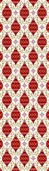 Doge Milano Chemin de cuisine, 100% Made in Italy, Tapis antitache avec impression numérique, Tapis antidérapant et lavable, Modèle Amabel, 180x52 cm