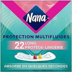 Nana Dailies - 30% más absorbente para todo tipo de pérdidas - Sensación de frescor - 22 protectores largos