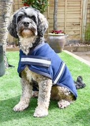 Rhinegold hund fleece-20 (50 cm) – marinblå